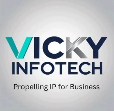Vicky Infotech Logo